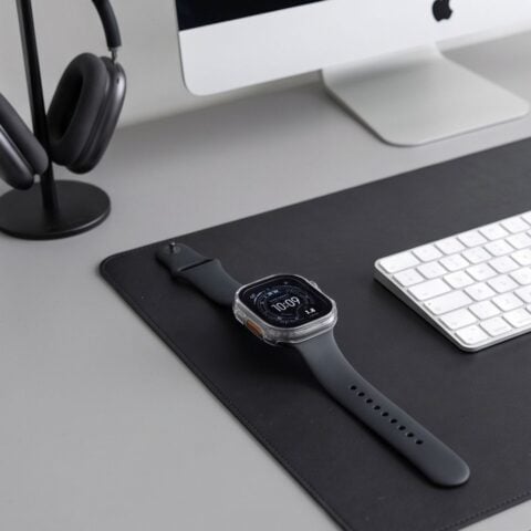 TECH-PROTECT DEFENSE 2-komada APPLE WATCH ULTRA 1 / 2 / 3 / 4 (49 mm) crno & prozirno - Slika 9