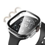 TECH-PROTECT DEFENSE 2-komada APPLE WATCH ULTRA 1 / 2 / 3 / 4 (49 mm) titanium & prozirno - Slika 9