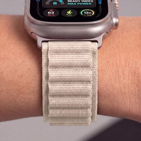 TECH-PROTECT NYLON PRO narukvica APPLE WATCH 6 / 7 / 8 / 9 / 10 / 11/ 12/ SE / ULTRA (44 / 45 / 49 mm) STARLIGHT - Slika 8