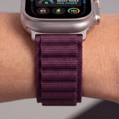 TECH-PROTECT NYLON PRO narukvica APPLE WATCH 6 / 7 / 8 / 9 / 10 / 11/ 12/ SE / ULTRA (44 / 45 / 49 mm) DEEP BURGUNDY - Slika 8