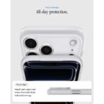 Spigen Ultra Hybrid MagSafe za iPhone 17 Pro Max / 18 Pro Max (classic silver) - Slika 9