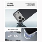 SPIGEN NANO POP MAG MAGSAFE zaštita za iPhone 17 PRO MAX / 18 PRO MAX (BLACK SESAME) - Slika 10