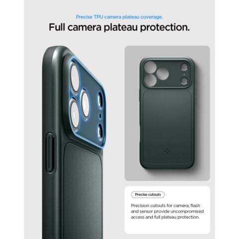 SPIGEN THIN FIT MAG MAGSAFE zaštita za iPHONE 17 PRO / 18 PRO (ABYSS GREEN) - Slika 10
