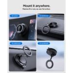 SPIGEN STK100 VacuumLock Magnetni MagSafe auto stalak za kontrolnu ploču - Slika 10